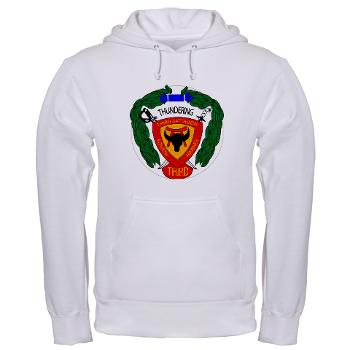 3B4M - A01 - 03 - 3rd Battalion 4th Marines - Hooded Sweatshirt